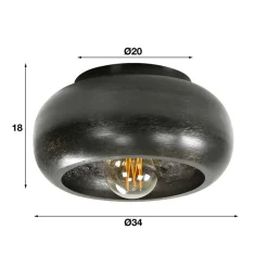 Lampen Und Leuchten*Pharao24 Deckenlampe Nisida