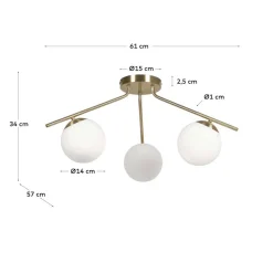 Lampen Und Leuchten*Pharao24 Deckenlampe Picana