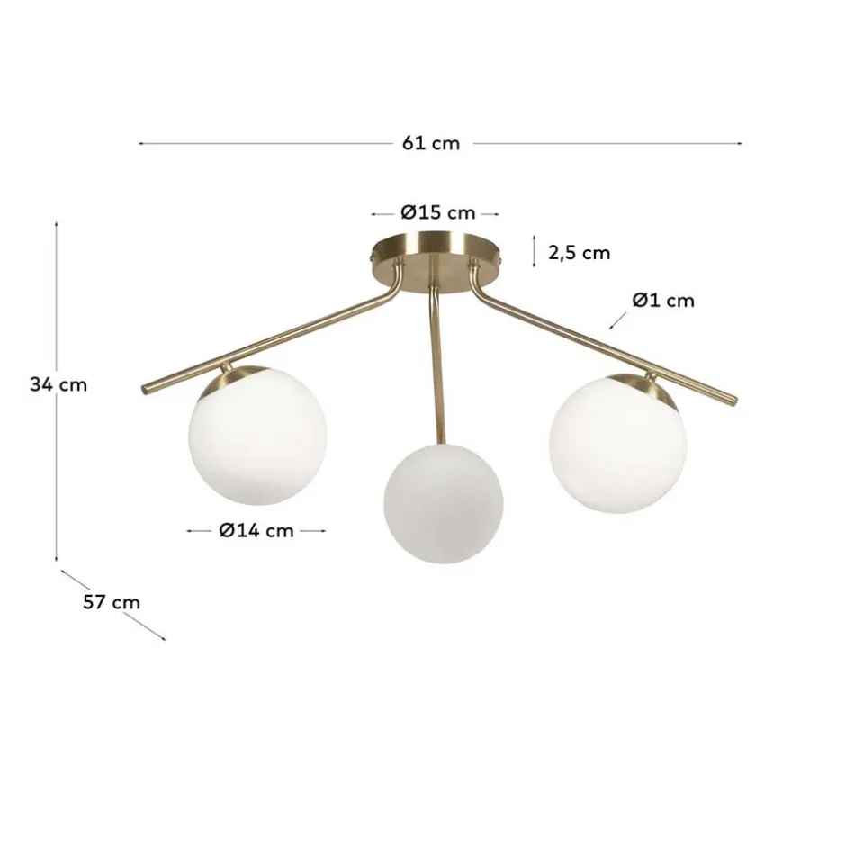 Lampen Und Leuchten*Pharao24 Deckenlampe Picana