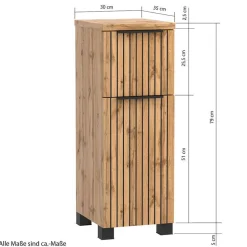 Badmöbel Sets*Pharao24 Design Badezimmermöbel Set Cadama