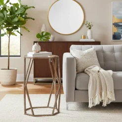 Glastische*Pharao24 Design Beistelltisch Nelzoma