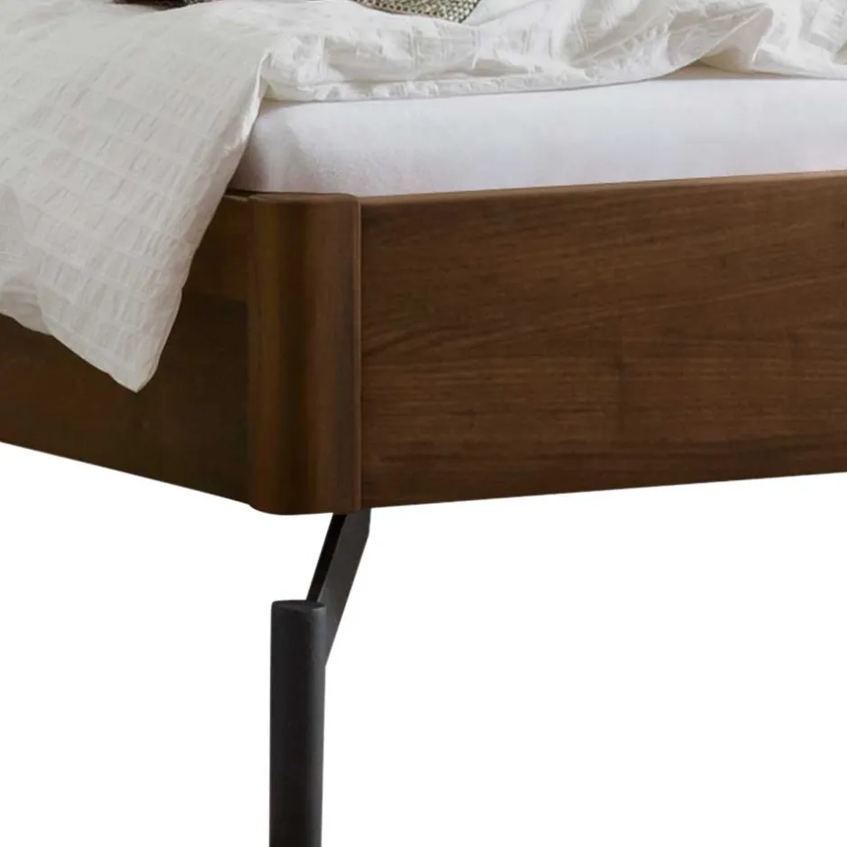 Doppelbetten|Massivholzbetten*Pharao24 Design Bett 140x200 Dyrado