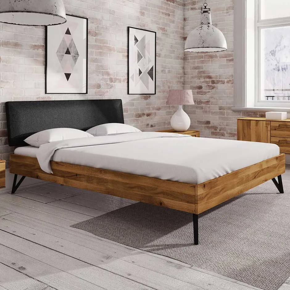 Doppelbetten|Massivholzbetten*Pharao24 Design Doppelbett Cariasca