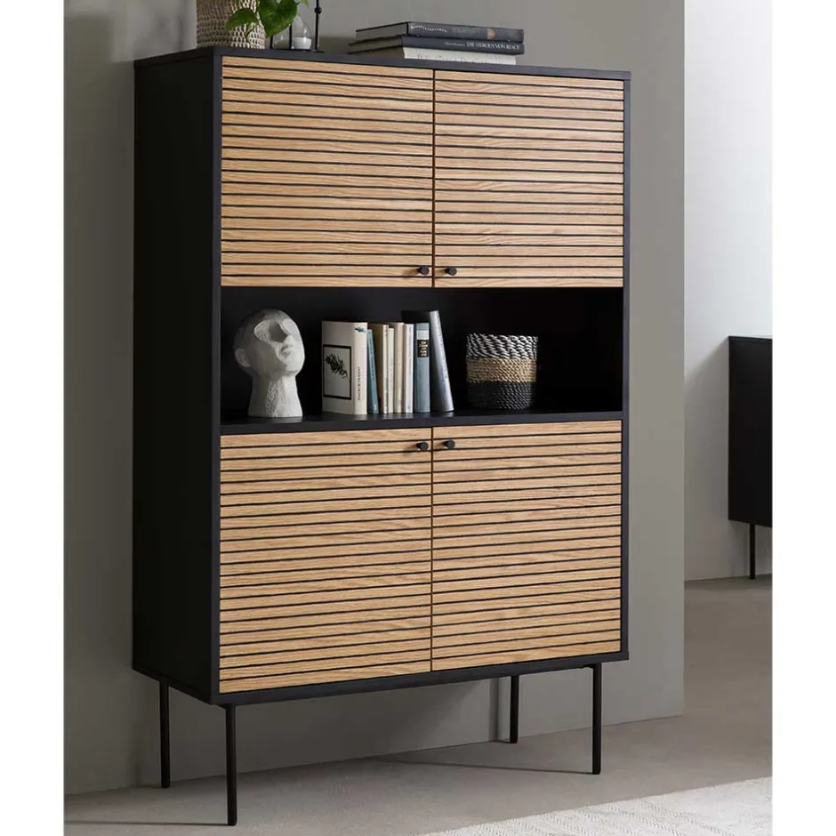 Pharao24 Design Highboard Jacrella> Highboards|Highboards