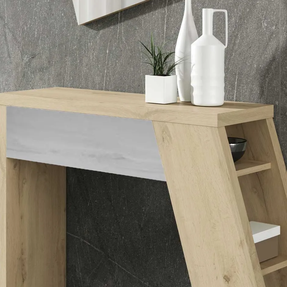 Garderobensets*Pharao24 Design Konsolentisch und Wandspiegel Otimun