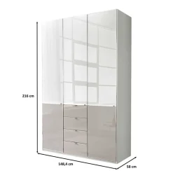 Jugendkleiderschrank*Pharao24 Design Schlafzimmerschrank Latina