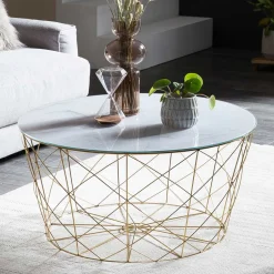 Pharao24 Design Sofatisch Vuprian> Glastische