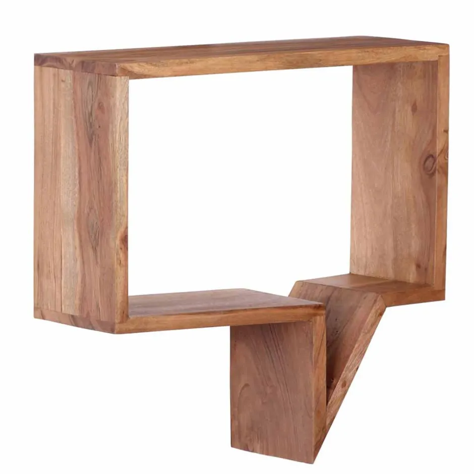 Massivholzregale|Wandregale*Pharao24 Design Wandregal Set Selvas