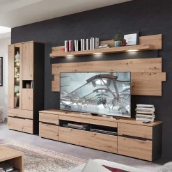 Wohnwand 250 Cm|Moderne Wohnwände*Pharao24 Design Wohnwand Esdravos