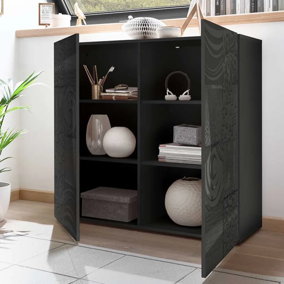 Pharao24 Design Wohnwand Hancieda> Wohnzimmerschrank|Moderne Wohnwände