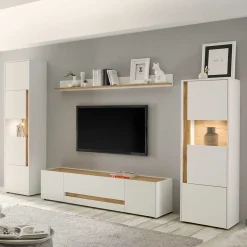 Wohnwand 250 Cm|Moderne Wohnwände*Pharao24 Design Wohnwand Rascian