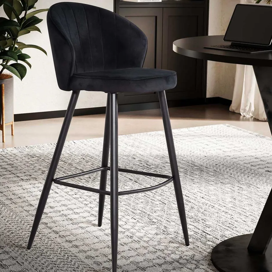 Pharao24 Designbarhocker Hortenza> Küchenhocker|Barhocker