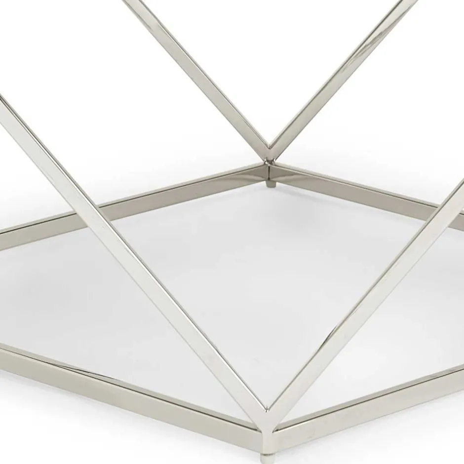 Glastische*Pharao24 Designcouchtisch Vincial