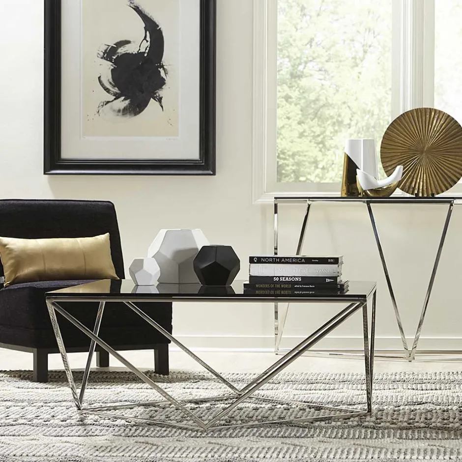 Glastische*Pharao24 Designcouchtisch Vincial