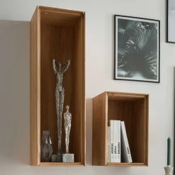 Pharao24 Designer Wohnwand Rennia> Moderne Wohnwände|Massivholz Wohnwände