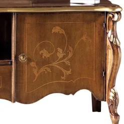 Massivholz Wohnwände*Pharao24 Designer Wohnwand Savolina