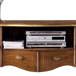 Massivholz Wohnwände*Pharao24 Designer Wohnwand Savolina