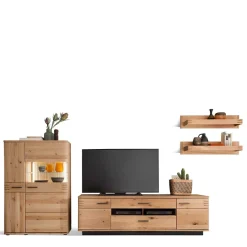 Pharao24 Designer Wohnwand Wupnia> Wohnzimmerschrank|Wohnwand 250 Cm
