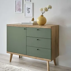 Pharao24 Dielen Kommode Lora> Küchenkommode|Flurkommoden