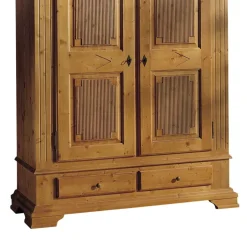 Dielenschränke|Massivholz Schränke*Pharao24 Dielenkleiderschrank Josch