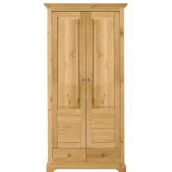 Massivholz Schränke|Dielenschränke*Pharao24 Dielenkleiderschrank Yarus