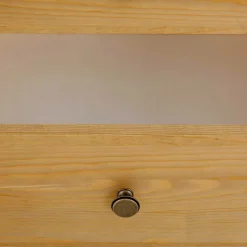 Massivholz Schränke|Dielenschränke*Pharao24 Dielenkleiderschrank Yarus