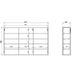 Garderobensets*Pharao24 Dielenmöbel Doinas
