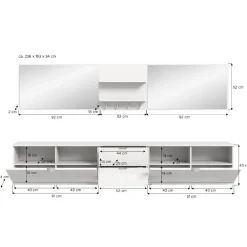 Garderobensets*Pharao24 Dielenmöbel Ridonner