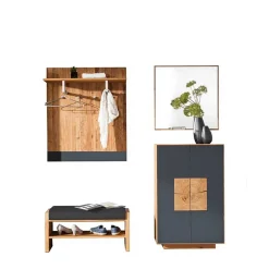 Pharao24 Dielenmöbel Set Cliva> Garderobensets