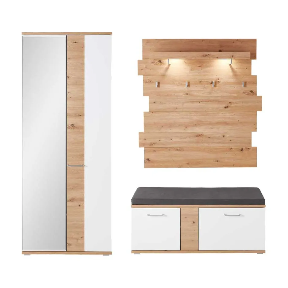 Garderobensets*Pharao24 Dielenmöbel Set Cocondar