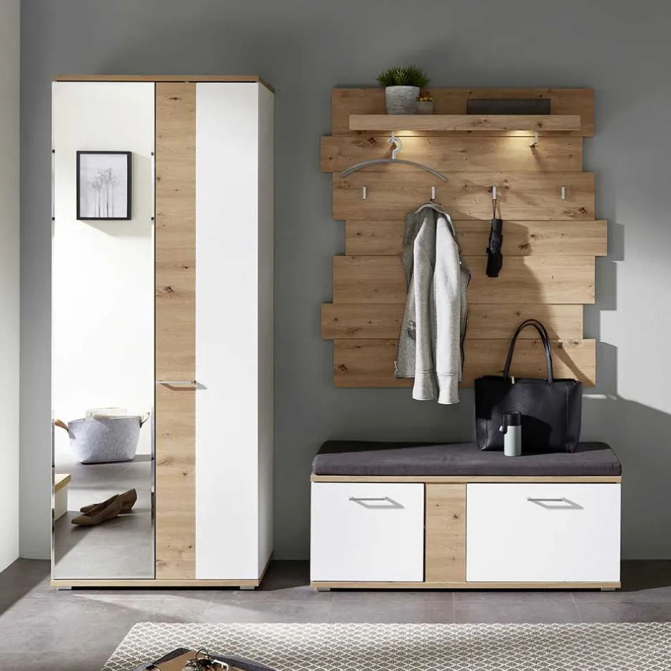 Garderobensets*Pharao24 Dielenmöbel Set Cocondar