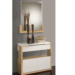 Pharao24 Dielenmöbel Set Tabea> Garderobensets