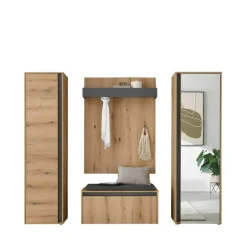 Pharao24 Dielenmöbelset Castilla> Garderobensets