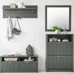 Pharao24 Dielenmöbelset Clujia> Garderobensets