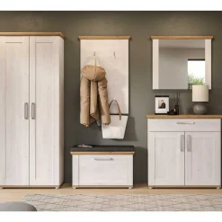 Pharao24 Dielenmöbelset Simple> Garderobensets