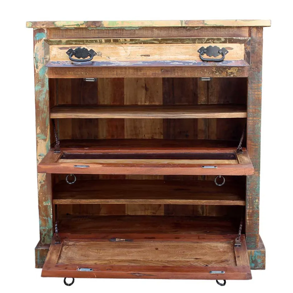 Garderobensets*Pharao24 Dielenmöbelset Woodstock