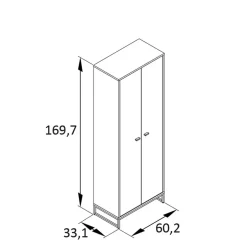 Garderobensets*Pharao24 Dielenset Curtus