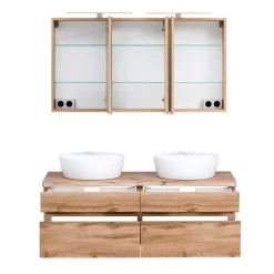 Pharao24 Doppel Waschplatz Set Kropenia><noscript><img width=