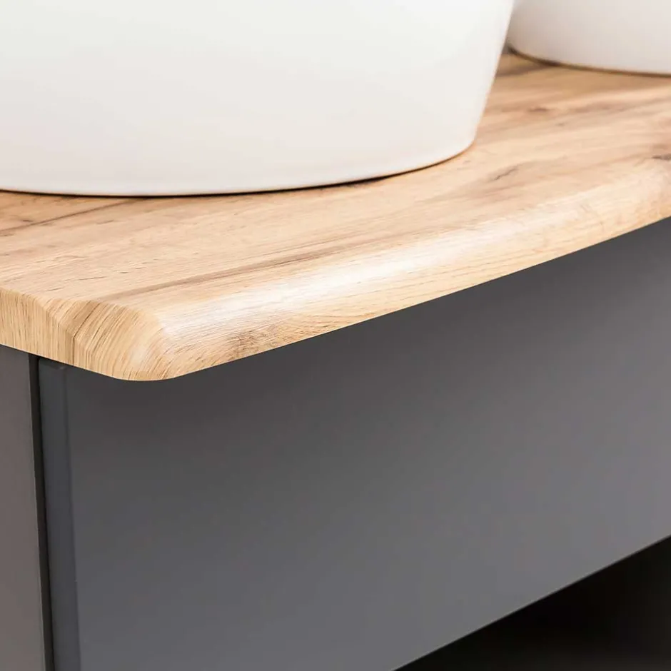 Pharao24 Doppel Waschtisch Eleon> Waschbeckenunterschränke