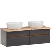 Waschbeckenunterschränke*Pharao24 Doppel Waschtisch Pegruan