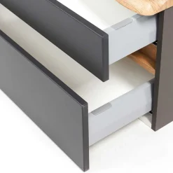 Waschbeckenunterschränke*Pharao24 Doppel Waschtisch Pegruan