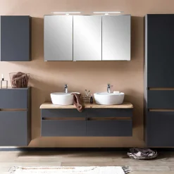 Waschbeckenunterschränke*Pharao24 Doppel Waschtisch Pegruan