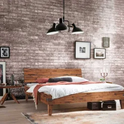 Doppelbetten|Massivholzbetten*Pharao24 Doppelbett Barlee