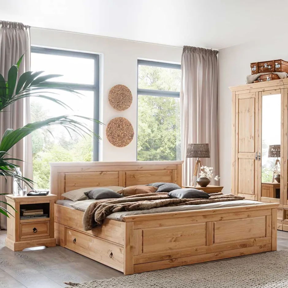 Funktionsbetten|Schubkastenbetten*Pharao24 Doppelbett Crondira