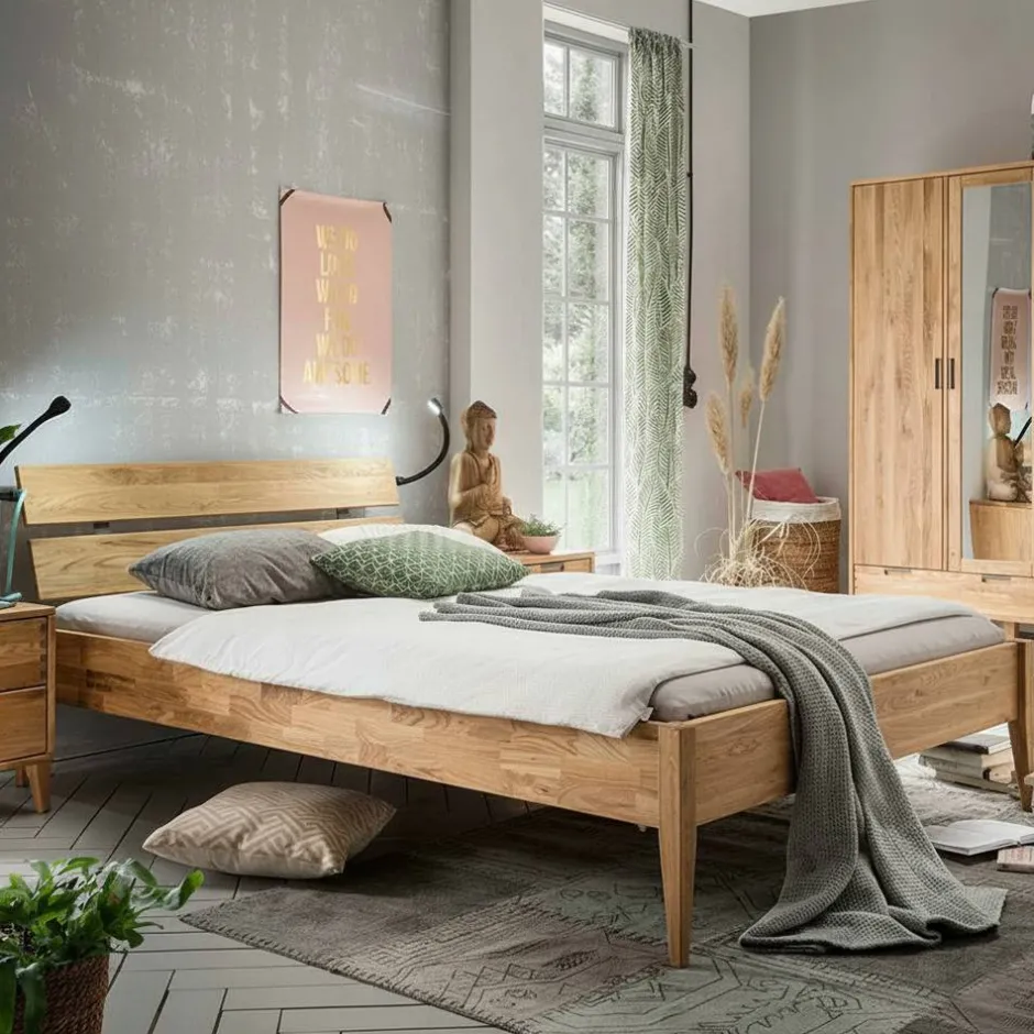 Pharao24 Doppelbett Dulcian> Massivholzbetten|Doppelbetten