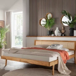 Massivholzmöbel|Doppelbetten*Pharao24 Doppelbett Felictas