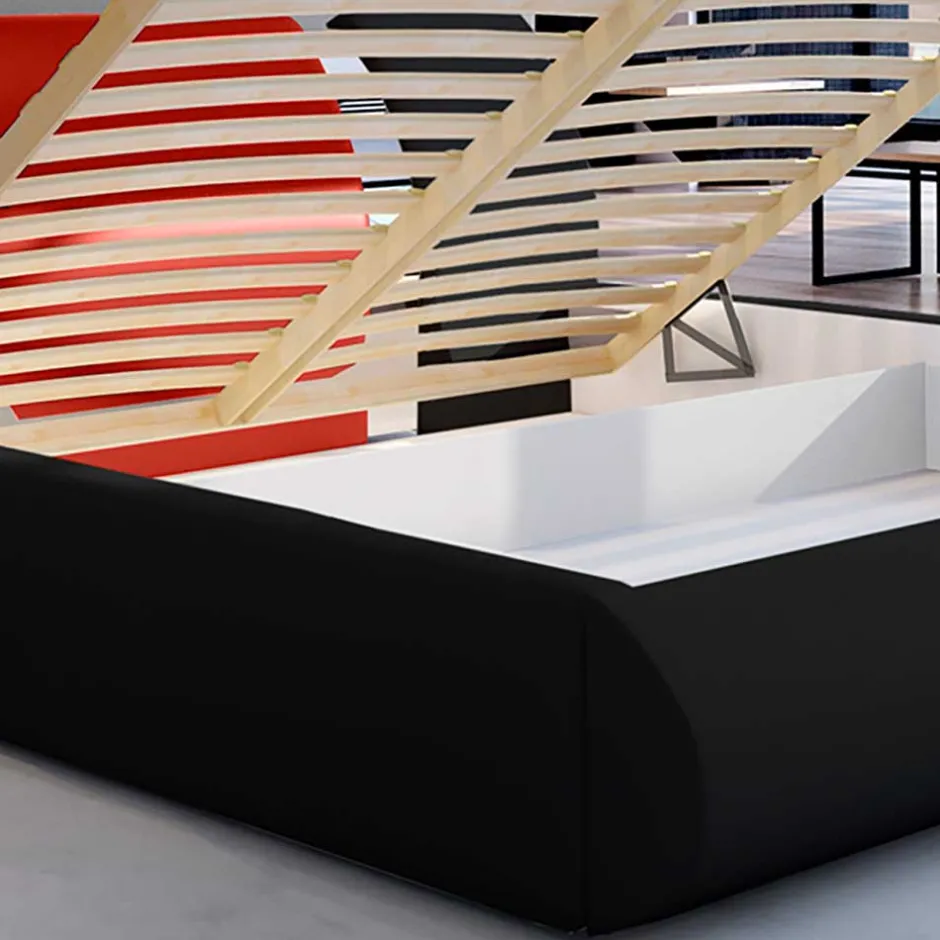 Pharao24 Doppelbett Irmla> Funktionsbetten|Schubkastenbetten