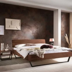 Doppelbetten|Massivholzbetten*Pharao24 Doppelbett Kubra