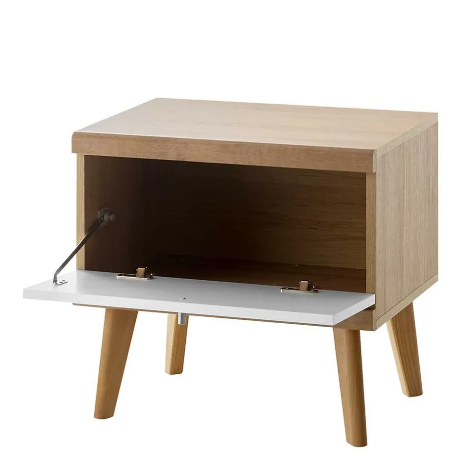 Komfortbetten*Pharao24 Doppelbett mit Nachtkonsolen Levanca