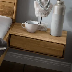 Doppelbetten|Massivholzbetten*Pharao24 Doppelbett Wildeiche Etzga